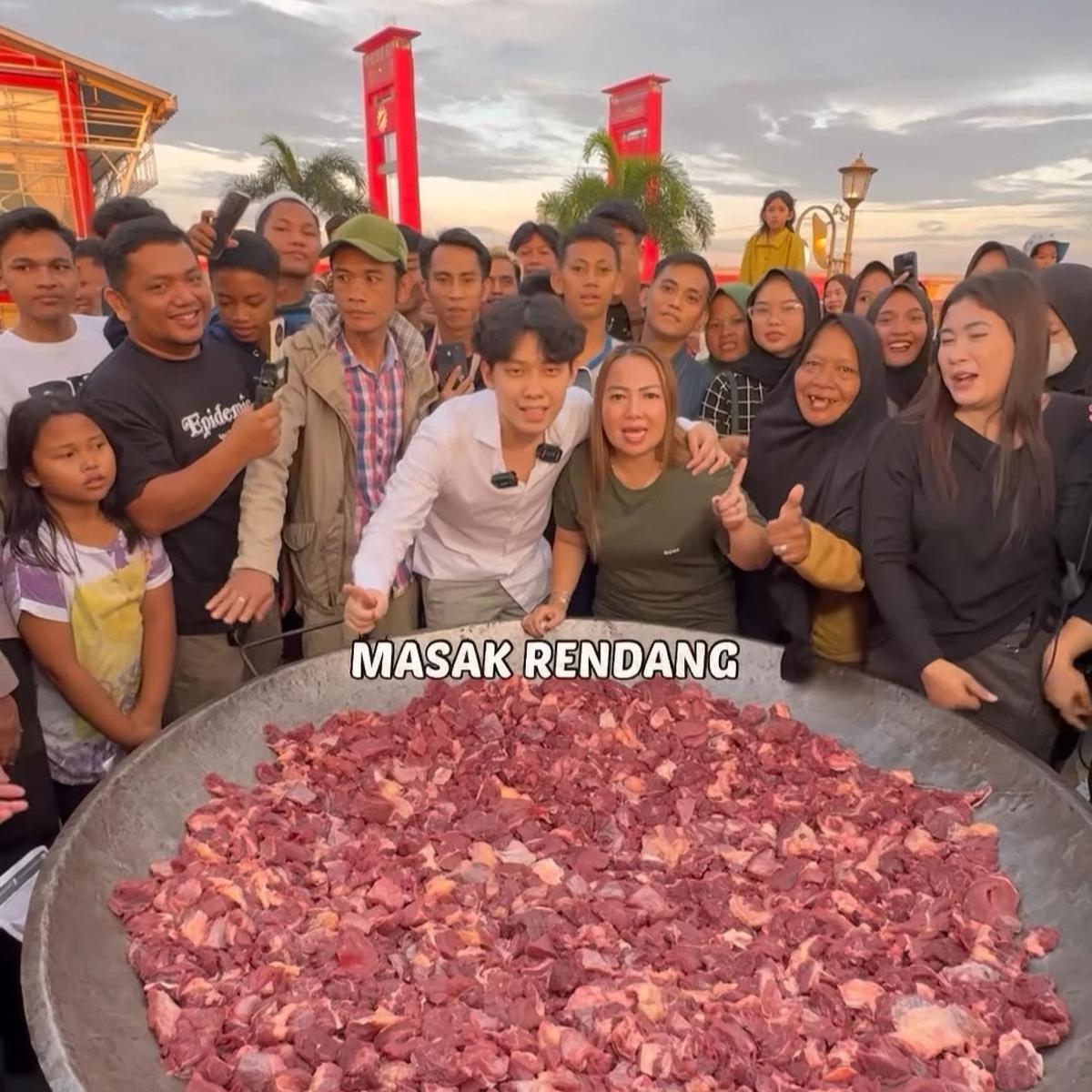 Rendang 200 Kg Willie Salim Raib, Aksi Bagi-bagi Berkah Ramadhan Berakhir Tak Terduga