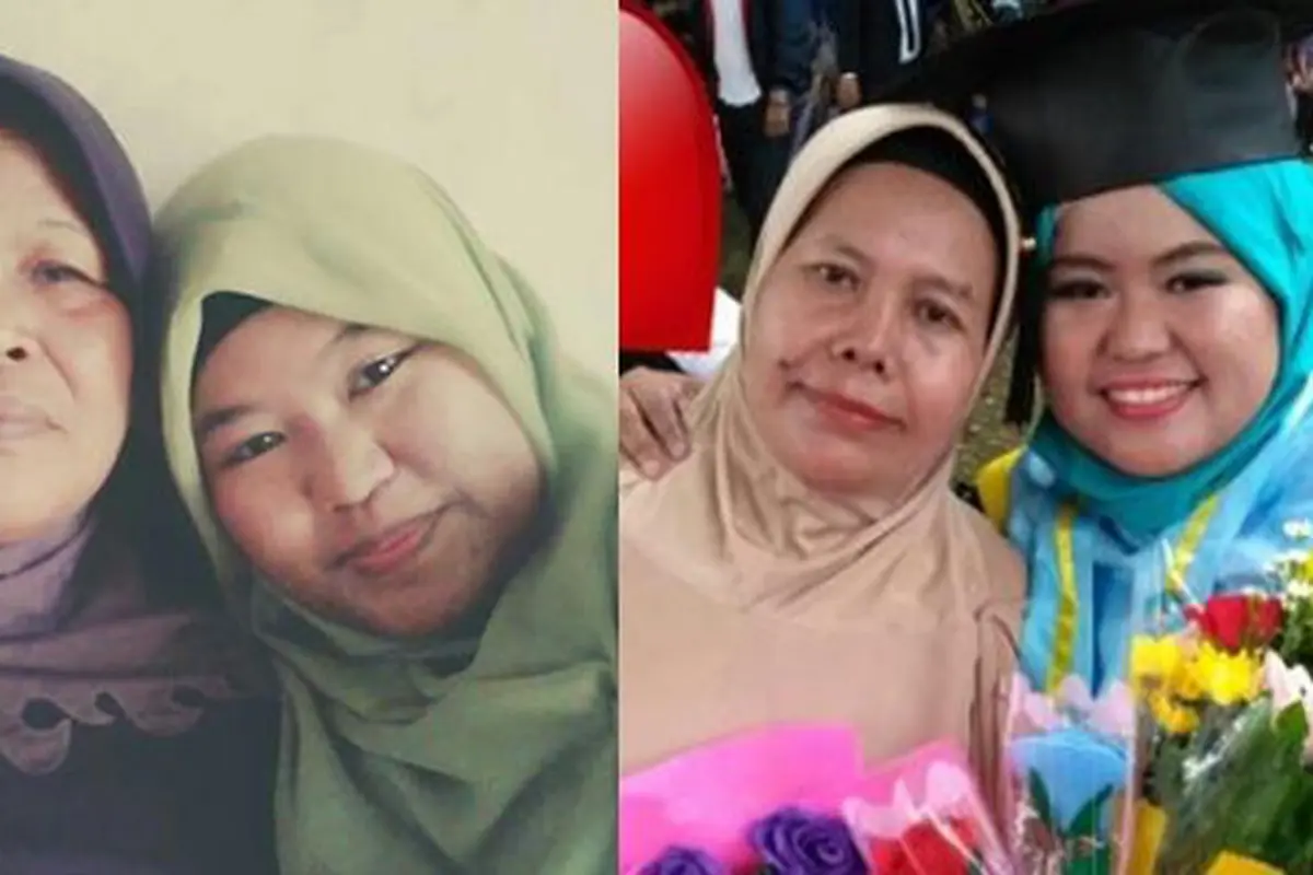 Bahagia dengan dua ibu./Copyright Ayu Utami