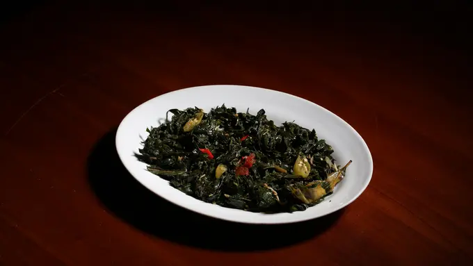 tumis daun pepaya
