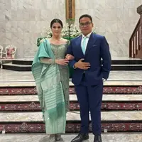 Setelah resmi tunangan, Chen Giovani dan Fritz Hutapea melangsungkan adat Partumpolon [@chengiovanis]