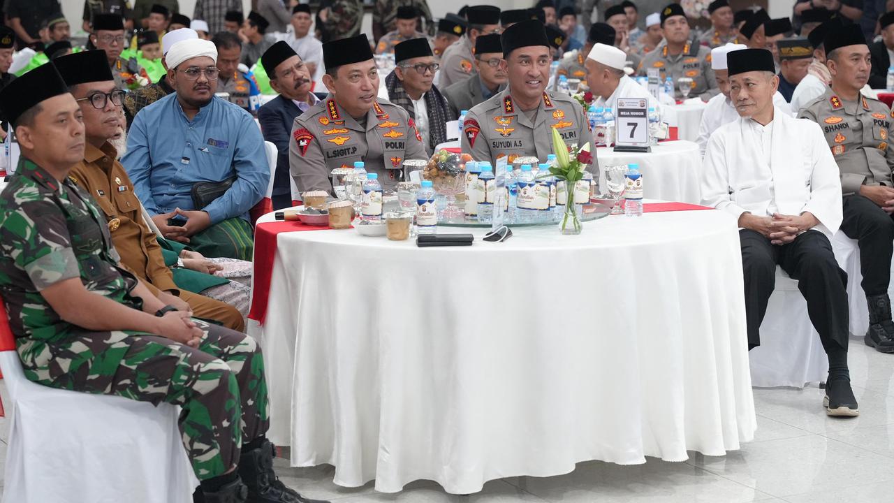 VIDEO: Momen Kapolri Gelar Buka Puasa Bersama Ulama, Tokoh dan Masyarakat Banten