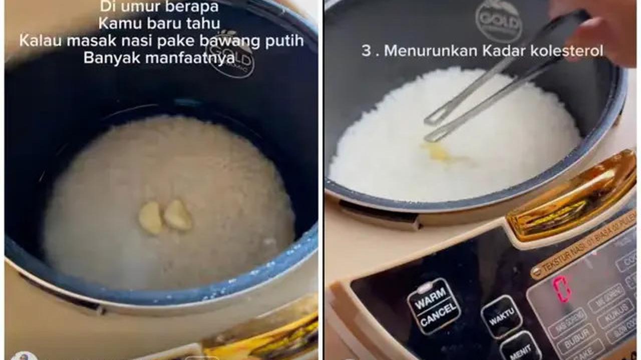 Cara Menanak Nasi dengan Bawang Putih untuk Menurunkan Kadar Kolesterol