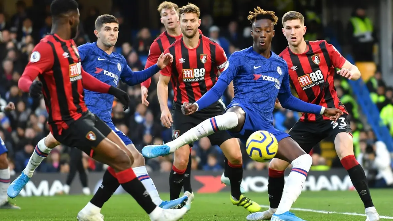 Striker Chelsea, Tammy Abraham (OLLY GREENWOOD / AFP)