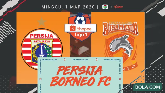 Persija Jakarta Vs Borneo FC