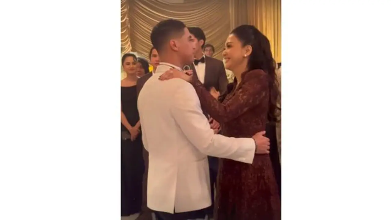 Al Ghazali dan Maia Estianty Dansa Bareng saat Intimate Dinner Party (Foto: Instagram @boywilliam17)