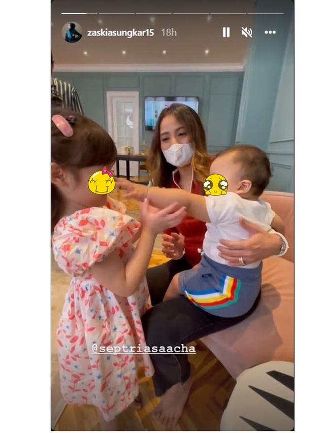 5 Momen Pertemuan Acha Septriasa dan Irwansyah, Sikap Zaskia Sungkar Disorot