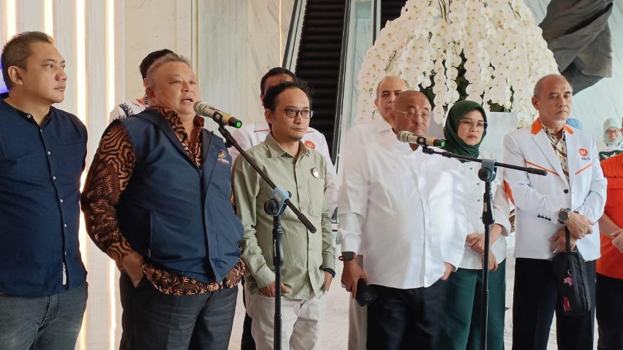 Dalam rapat tersebut seluruh sekjen yang tergabung dari Koalisi Perubahan memfokuskan pada langkah kerja koalisi.