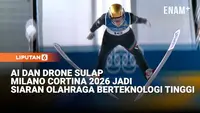 AI dan Drone Berkecepatan Tinggi Warnai Olimpiade Milano Cortina 2026