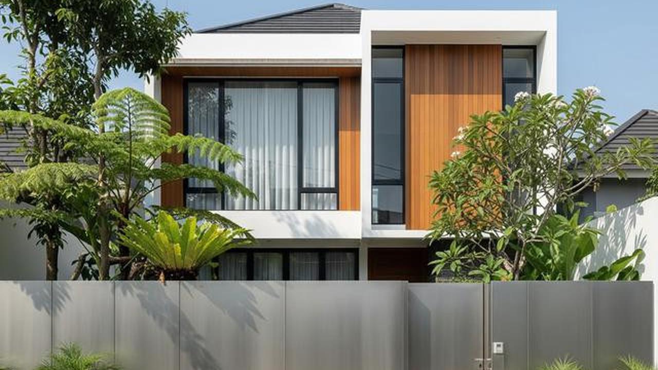 9 Inspirasi Pagar Rumah Anti Ular dari Bahan Stainless Steel, Aman dan Estetis