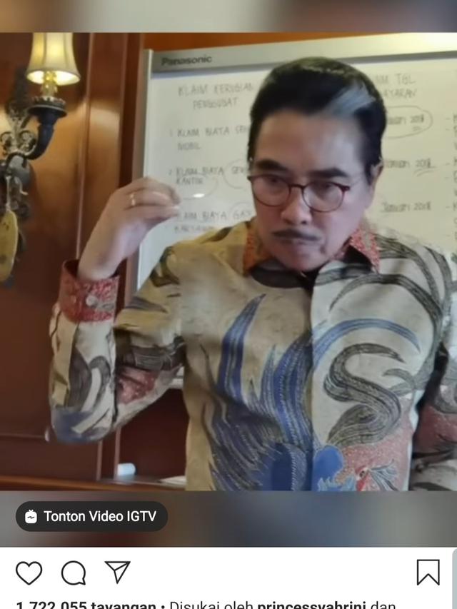 Unggahan Baim Wong. (Foto: Instagram @baimwong)