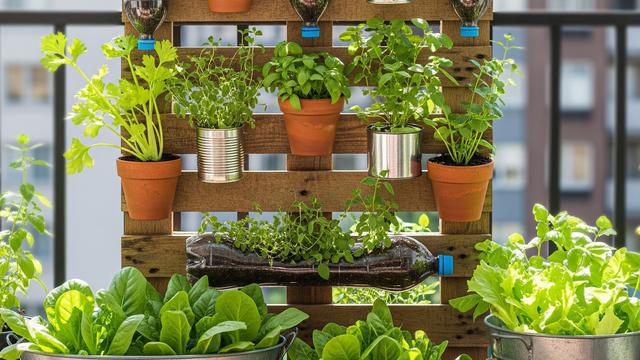 8 Inspirasi Model Kebun Sayur Mini dengan Konsep Kontainer Mix, Panen ...