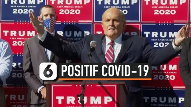 VIDEO: Pengacara Donald Trump, Rudy Giuliani Positif Covid-19