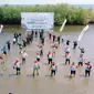 PT Pertamina Trans Kontinental (PTK) melakukan pengembangan konservasi untuk melindungi lingkungan pesisir melalui Green Mangrove Action Program (Green MAP) di Tuwed Mangrove Park, Bali pada Senin pagi 19 Agustus 2024. (Ist)