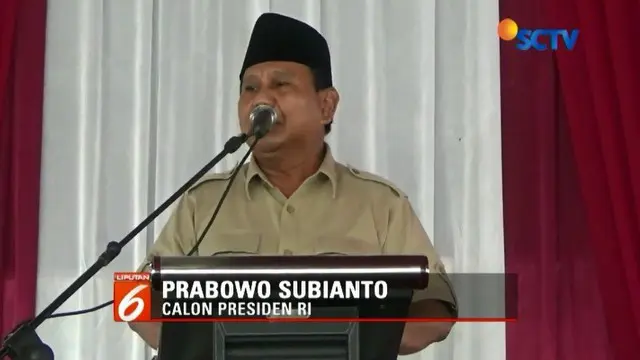 Prabowo Heran Candaannya Dianggap Lecehkan Warga Boyolali
