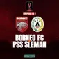 Piala Presiden 2022 - Semifinal Leg 2 - Borneo FC Vs PSS Sleman (Bola.com/Adreanus Titus)