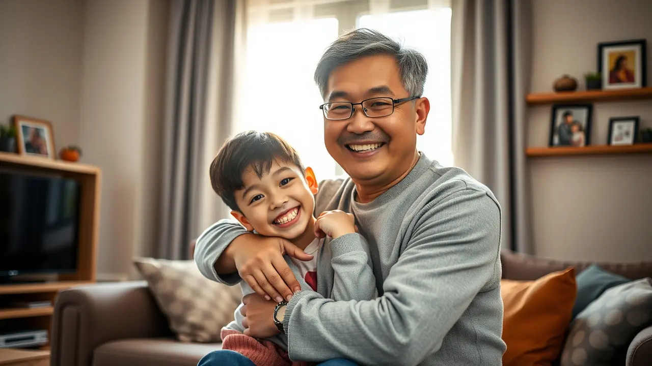 caption untuk ayah singkat