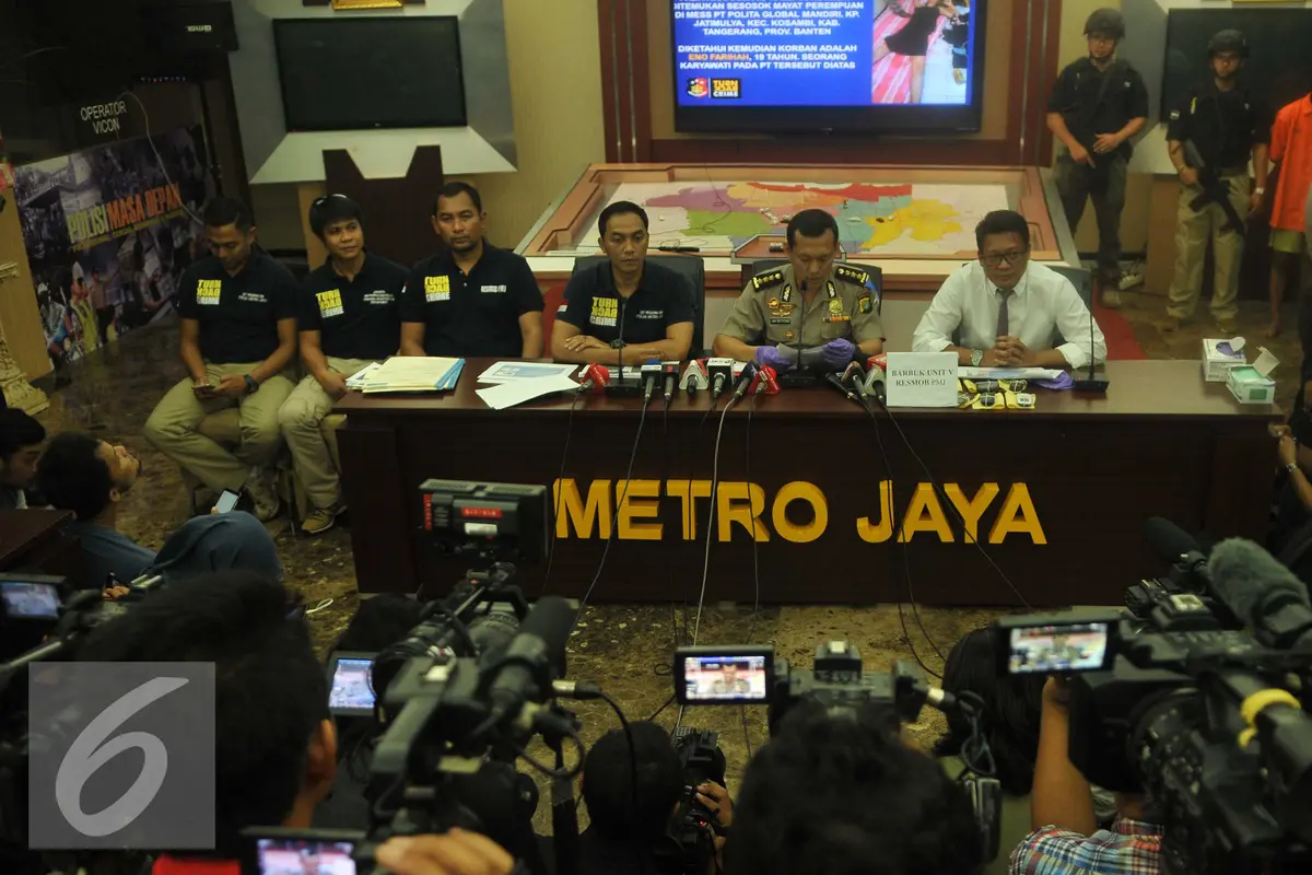 20160517- Polda Metro Jaya Rilis Kasus Pembunuhan Sadis dengan Gagang Pacul- Kombes Pol Krishna Murti-Jakarta