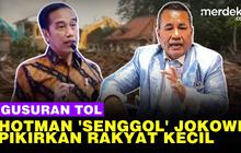 VIDEO: Hotman Paris 'Senggol' Presiden Jokowi Soal Warga Gusuran Tol di Karawang