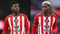 Simon Adingra dan Nilson Angulo, dua pemain Sunderland yang harus saling mengalahkan pada Piala Dunia 2026. (Dok. Sunderland AFC)