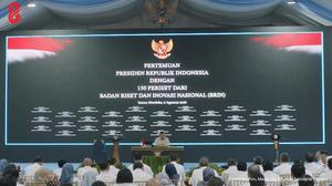 Terima 150 Periset BRIN di Istana, Prabowo Tegaskan Pentingnya Penguasaan Sains dan Teknologi