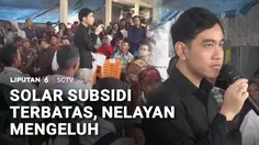 Nelayan Cilacap Curhat ke Wapres Gibran Soal Keterbatasan Solar