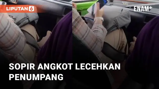 Pelecehan seksual kembali terjadi di transportasi umum. Aksi pelaku, sopir angkot Serpong-Kalideres, terekam kamera penumpang di belakangnya. Pelaku mencoba menyentuh paha penumpang wanita di sampingnya.