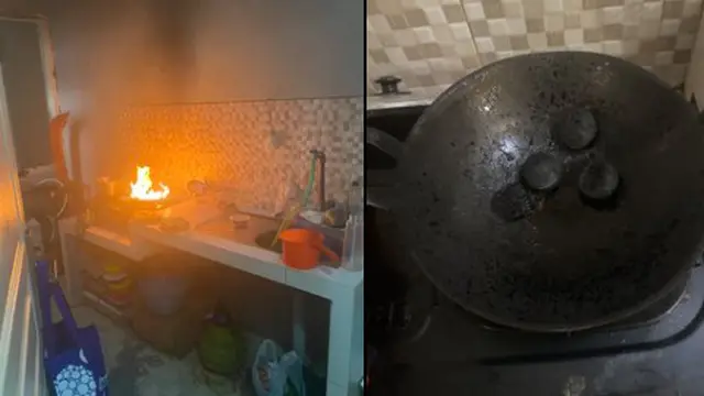 6 Potret Masakan Berakhir Gosong Ini Bikin Sedih Sekaligus Elus Dada