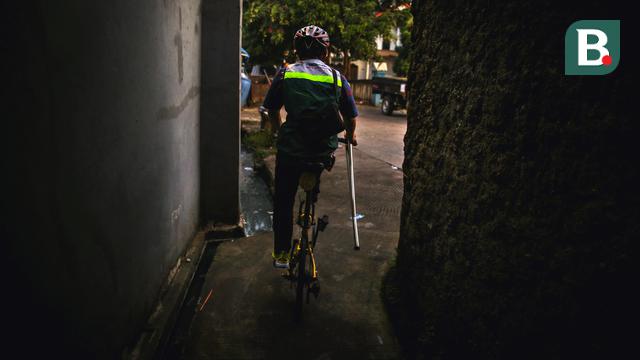 Achmad Budi Santoso: Suarakan Hak-Hak dan Kesetaraan Disabilitas Melalui Bersepeda ke Tempat Kerja