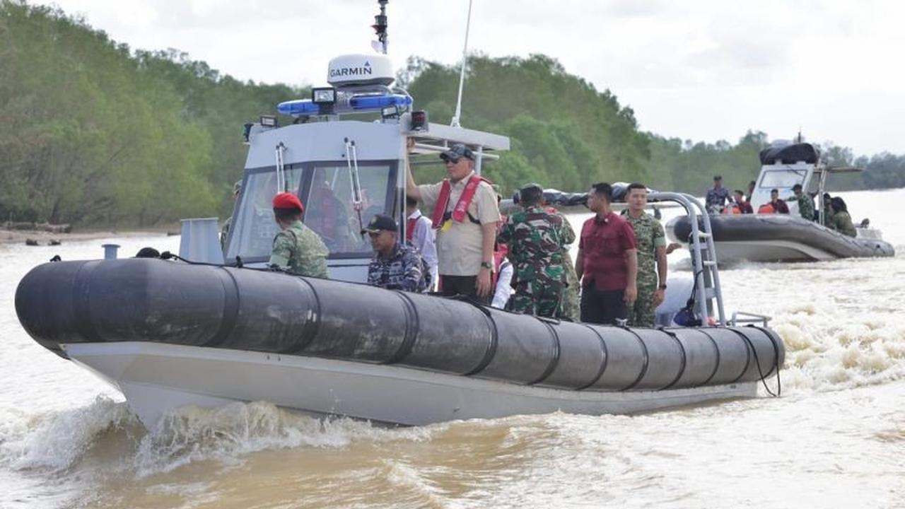 Menhan Tinjau Pengerukan Muara Kuala Aceh Tamiang, Pastikan Mitigasi Bencana dan Peningkatan Ekonomi Nelayan