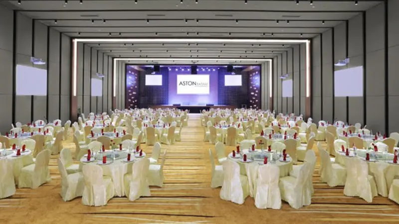 Ballroom Aston Batam Hotel & Residence Punya Kapasitas 1200 Orang