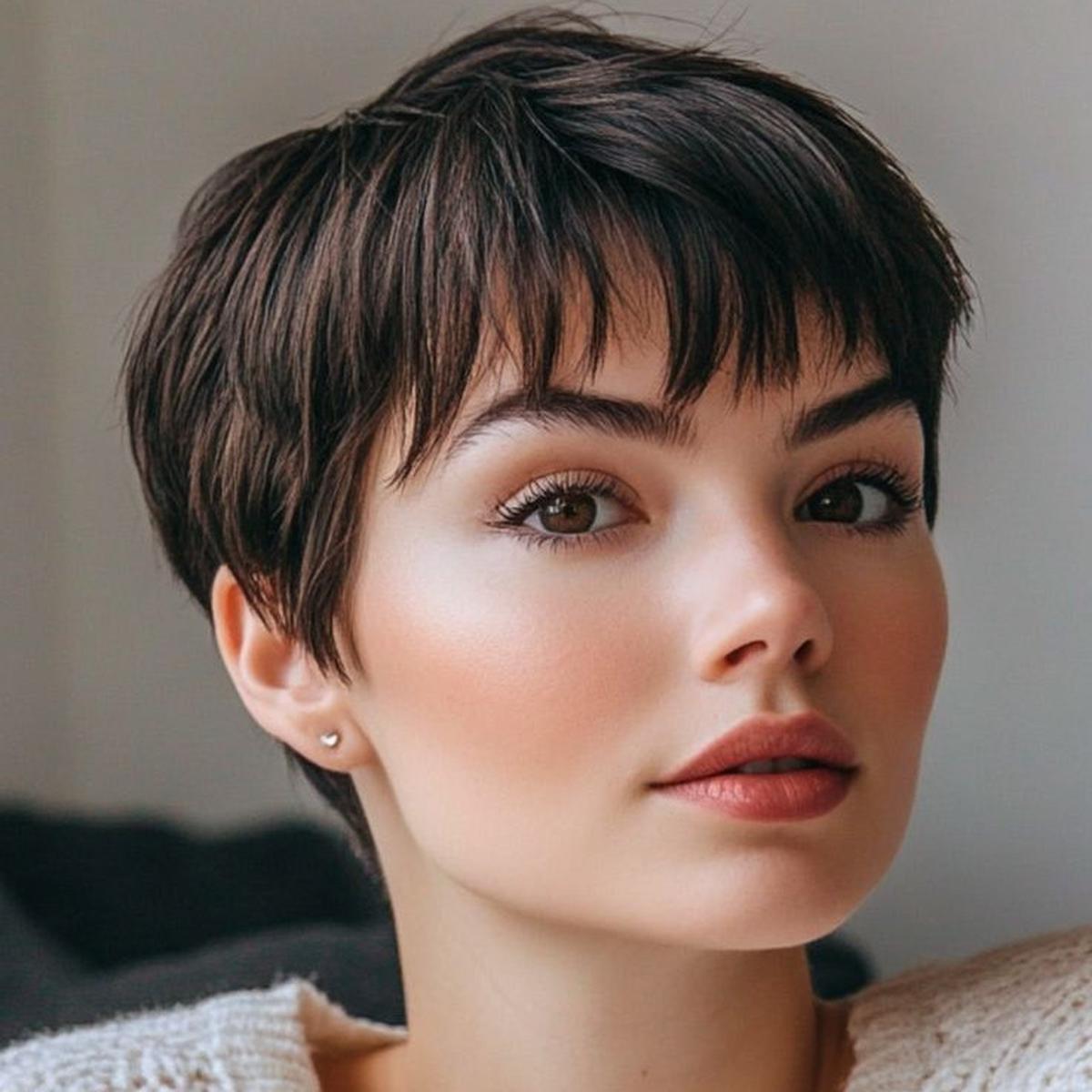 Ilustrasi Gaya Rambut Soft Bixie (©Pinterest)