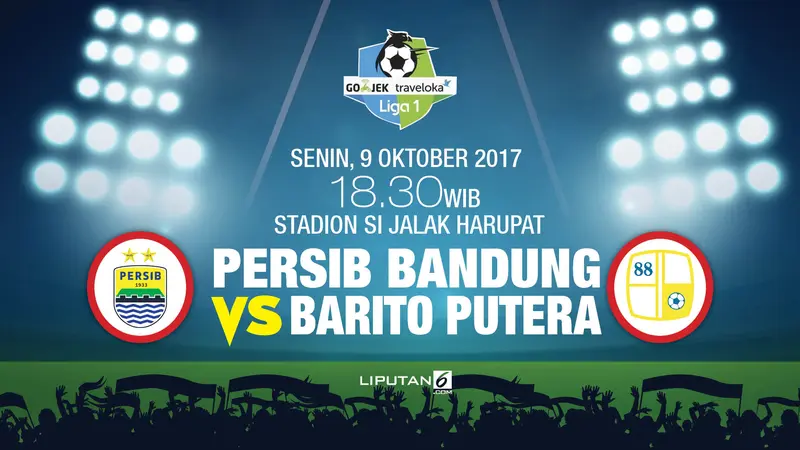 Prediksi PERSIB BANDUNG VS BARITO PUTERA