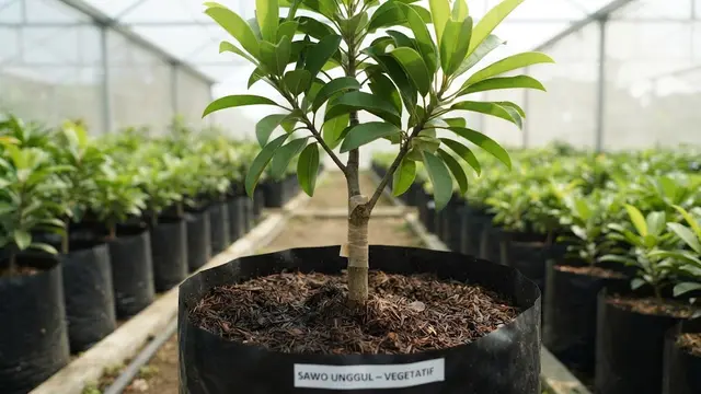 Cara Mempercepat Pohon Sawo Berbuah Secara Alami