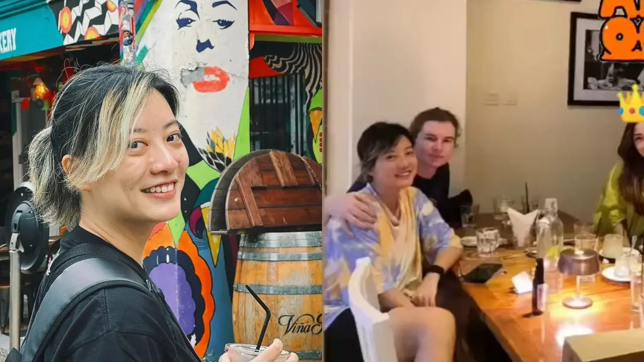 Leony Trio Kwek Kwek dan Pria Bule