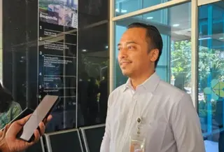 Kepala Biro Komunikasi dan Informasi Publik Kemenkes, Aji Muhawarman (Antara)