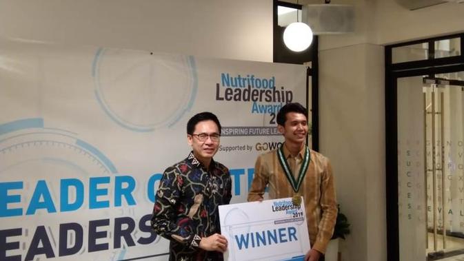 Doc: Awarding Nutrifood Leadership Award 2019 (SulungLahitani/Liputan6.com)