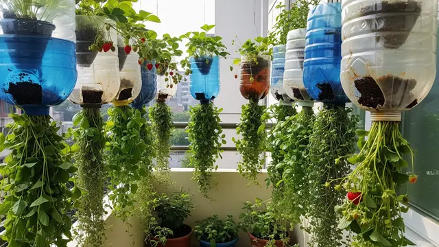 Inspirasi Kebun Vertikal dari Galon Bekas untuk Rumah dengan Lahan Terbatas
