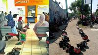 Cara Tunggu Antrean Nyeleneh (Sumber: 1cak)
