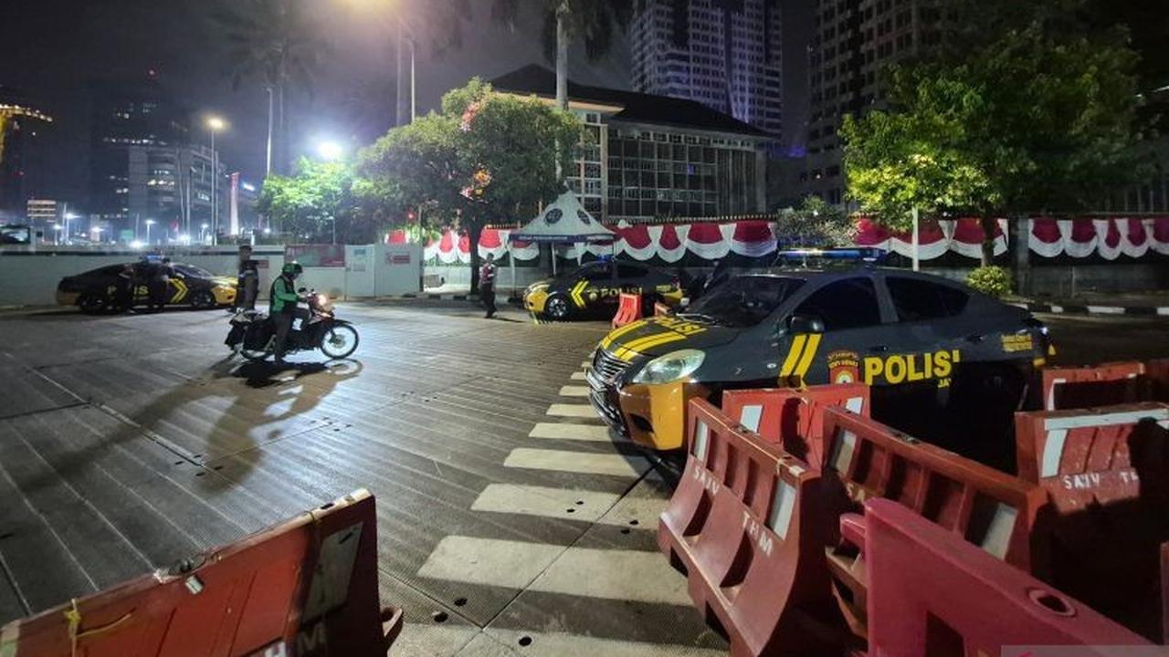 Penutupan Jalan Abdul Muis Imbas Kebakaran Gedung Bapenda DKI Jakarta
