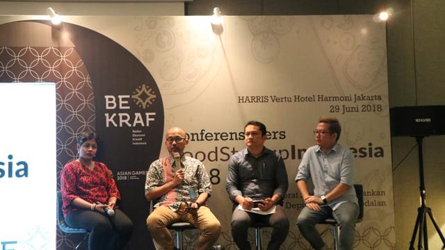 Bekraf Tetapkan 95 Startup Kuliner untuk Ikut Demo