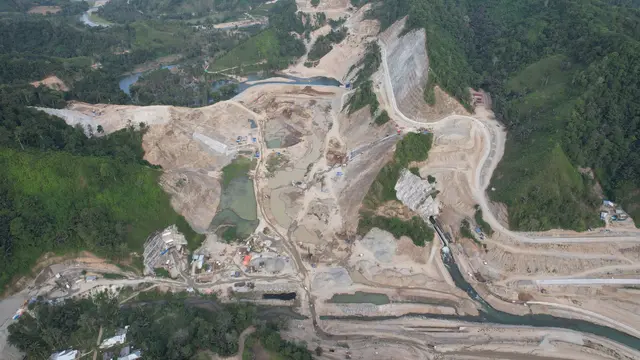 PT Brantas Abipraya (Persero) terus mengakselerasi pembangunan Bendungan Bulango Ulu di Kabupaten Bone Bolango, Provinsi Gorontalo