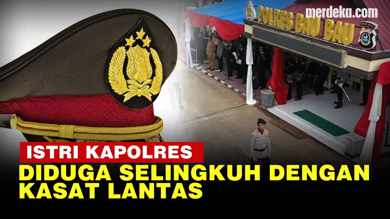 VIDEO: Diduga Istri Selingkuh dengan Kasat Lantas, Kapolres Baubau Dinonaktifkan