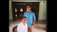 Pada 8 April, Kaesang mem-posting fotonya bersama sang ayah yang kini menjadi Presiden terpilih, Jokowi. (instagram.com/kaesangp)