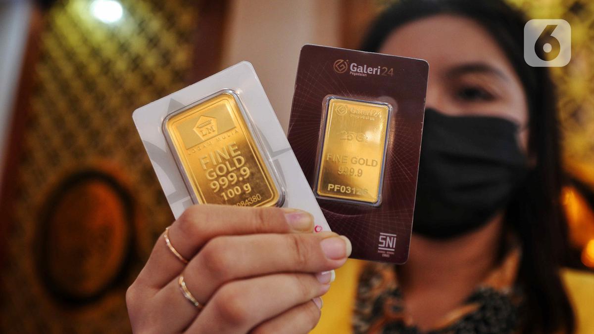 Harga Emas Antam Naik Tipis Hari Ini 13 September 2022