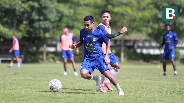 FOTO Sesi Latihan Arema FC