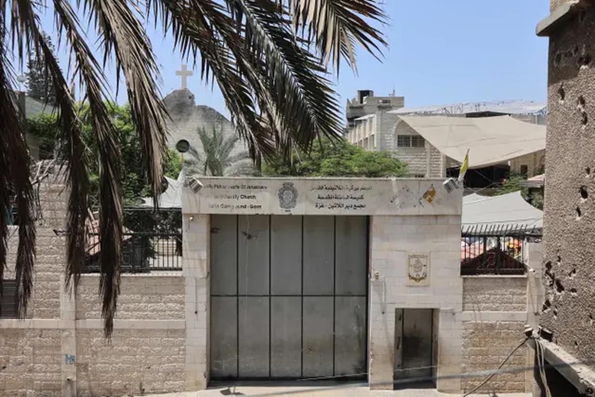 Potret Kerusakan Gereja Katolik Terakhir di Gaza Pasca-Serangan Israel
