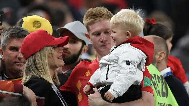 Michele Lacroix, istri pemain Manchester City, Kevin de Bruyne