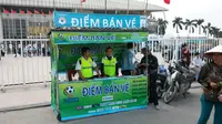 Loket Unik Tiket Piala AFF di Vietnam: Pakai Gerobak