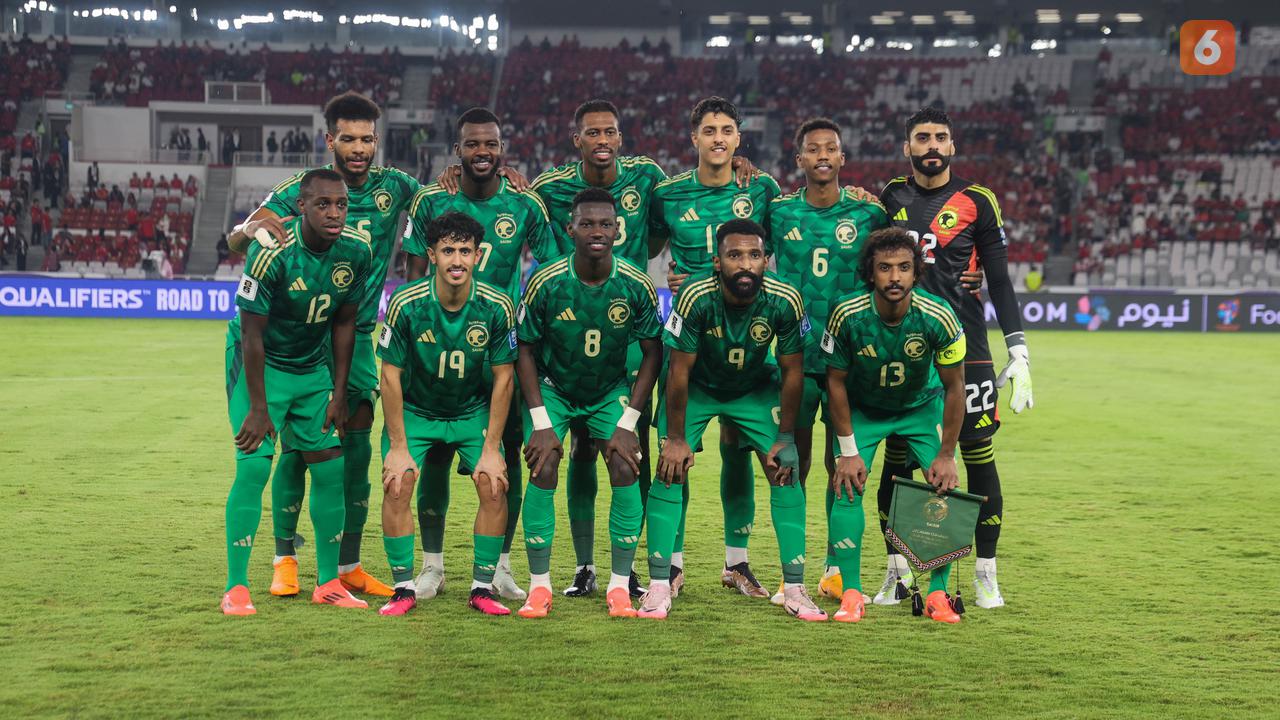 Timnas Indonesia Vs Arab Saudi di Kualifikasi Piala Dunia 2026