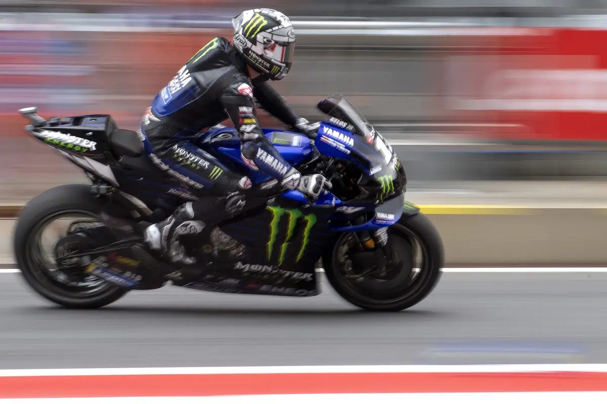 Maverick Vinales Tercepat di FP3 MotoGP Austria, Valentino Rossi Gagal 10 Besar